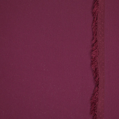 Burgundy Marocain Crepe per/metre