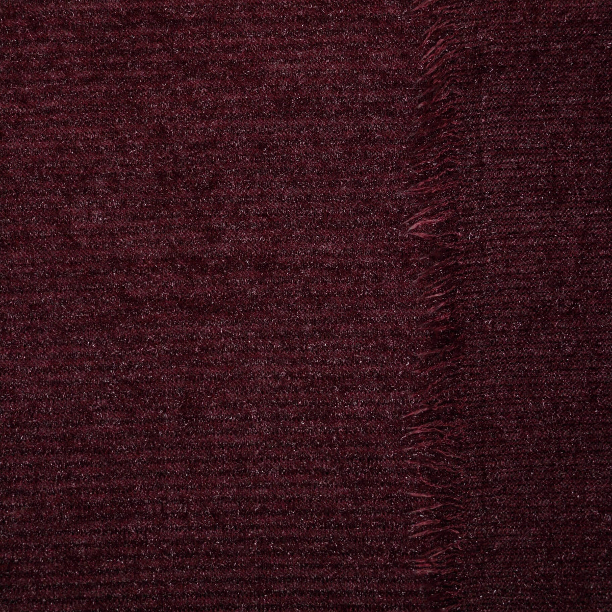 Burgundy Red Knitted Corduroy Jersey per/metre
