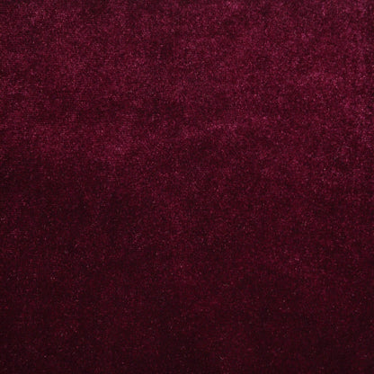 Burgundy Spandex Velour 1m