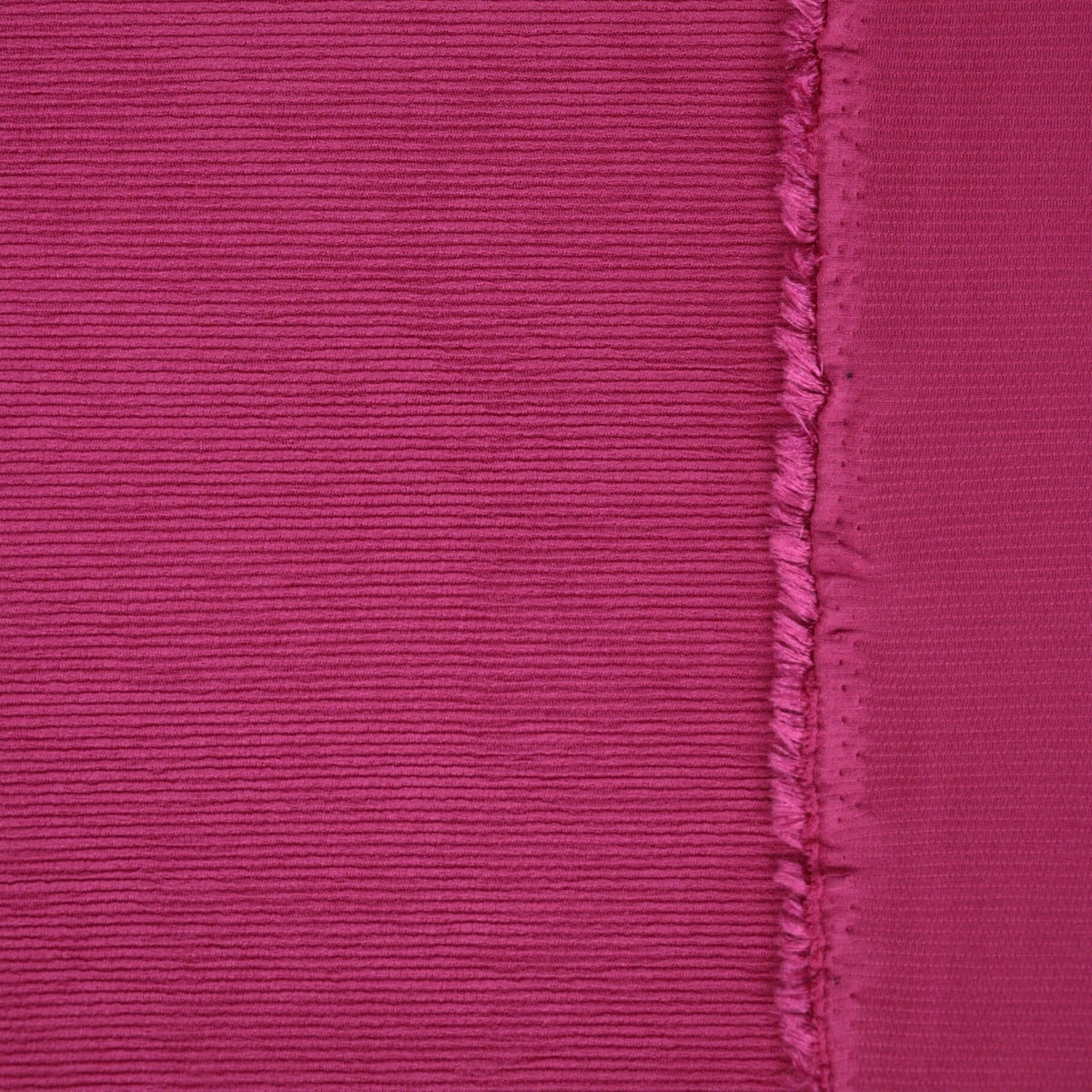 Cerise Ribbed Jersey per/metre