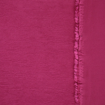 Cerise Ribbed Jersey per/metre