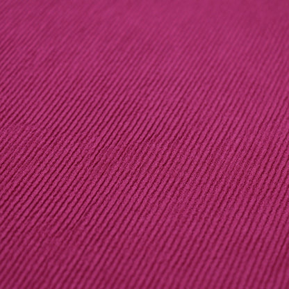 Cerise Ribbed Jersey per/metre
