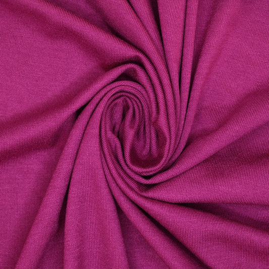 Cerise Viscose Jersey 1m