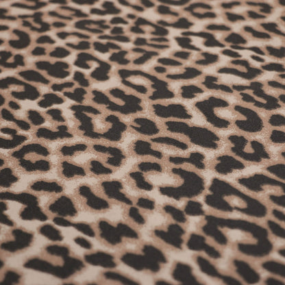Classic Leopard Print Woven Polyester per/metre