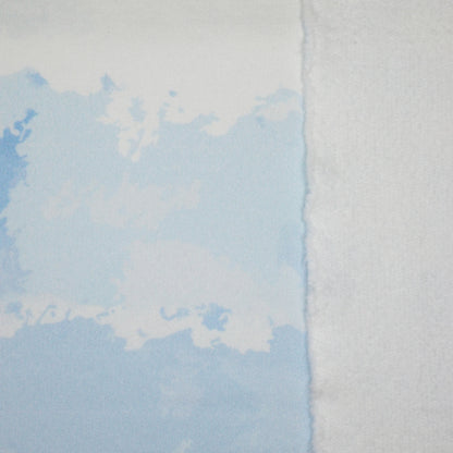 Cloud Print Loopback Sweatshirt per/metre