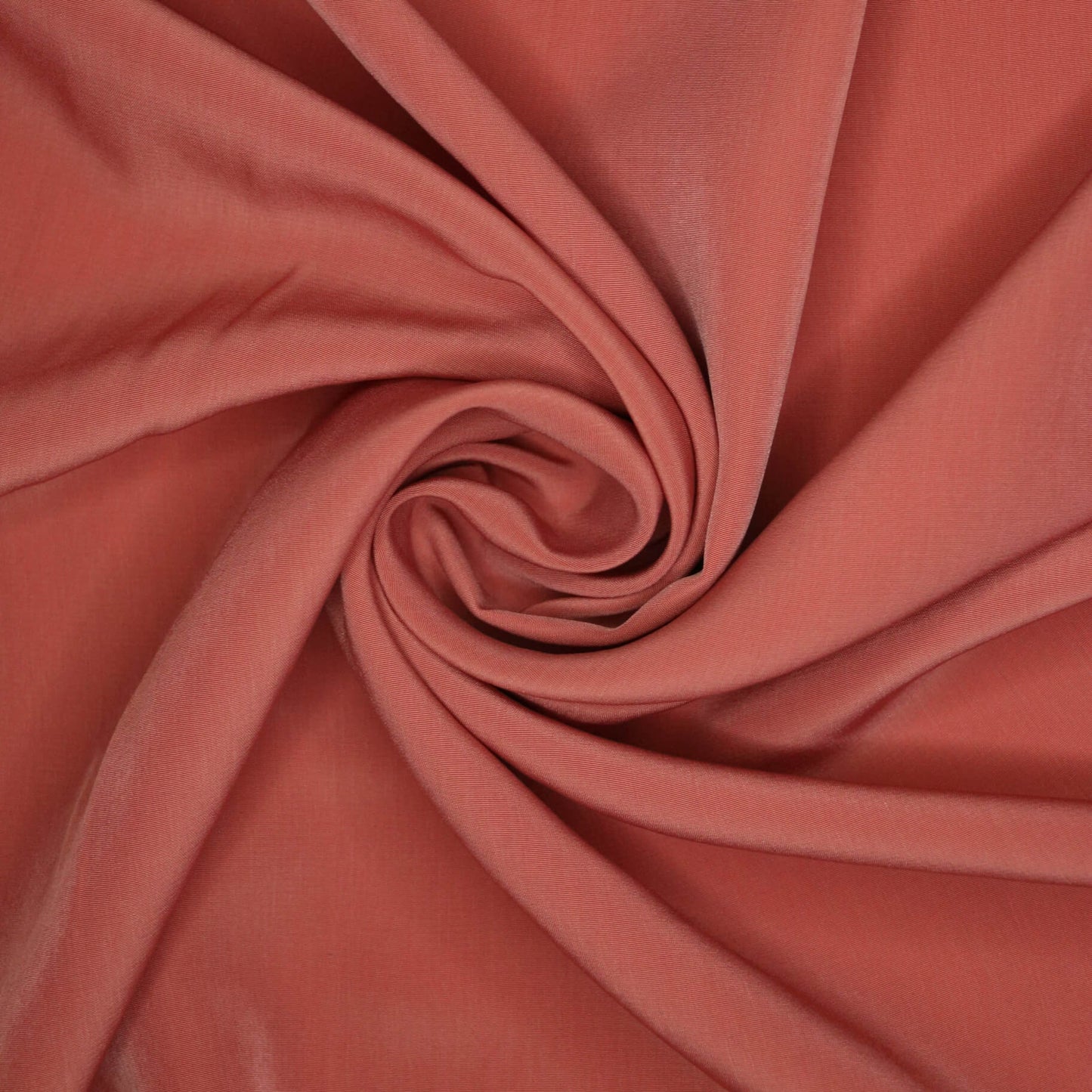 Coral Satin Acetate Rayon per/metre