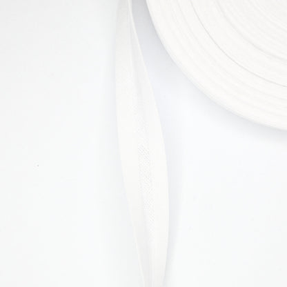White Cotton Bias Binding 16mm x 3m