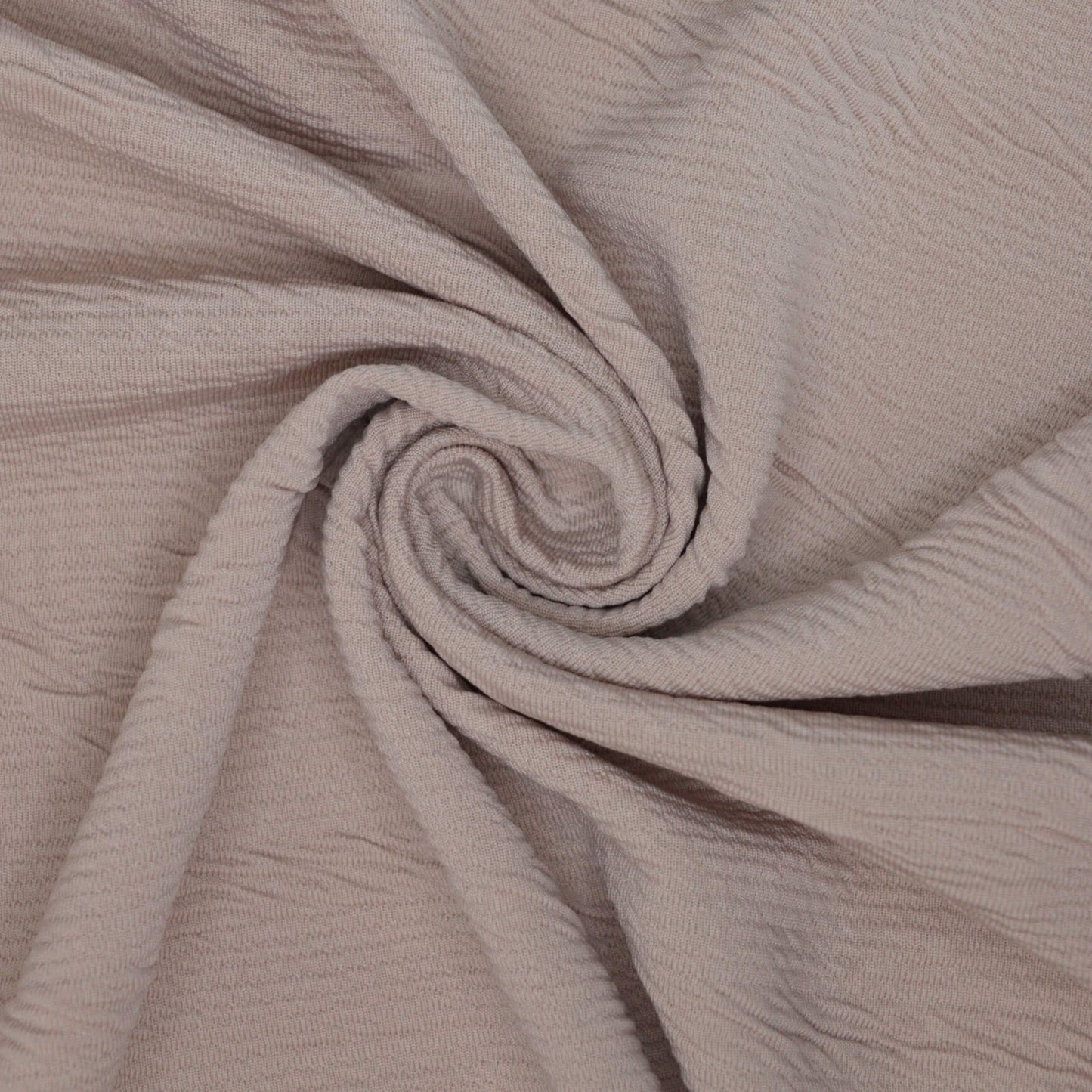Cream Textured Jersey per/metre