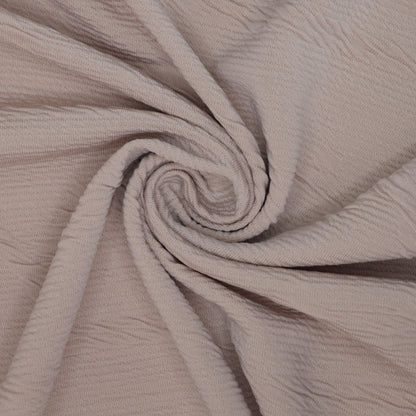 Cream Textured Jersey per/metre