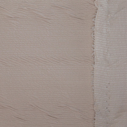 Cream Textured Jersey per/metre