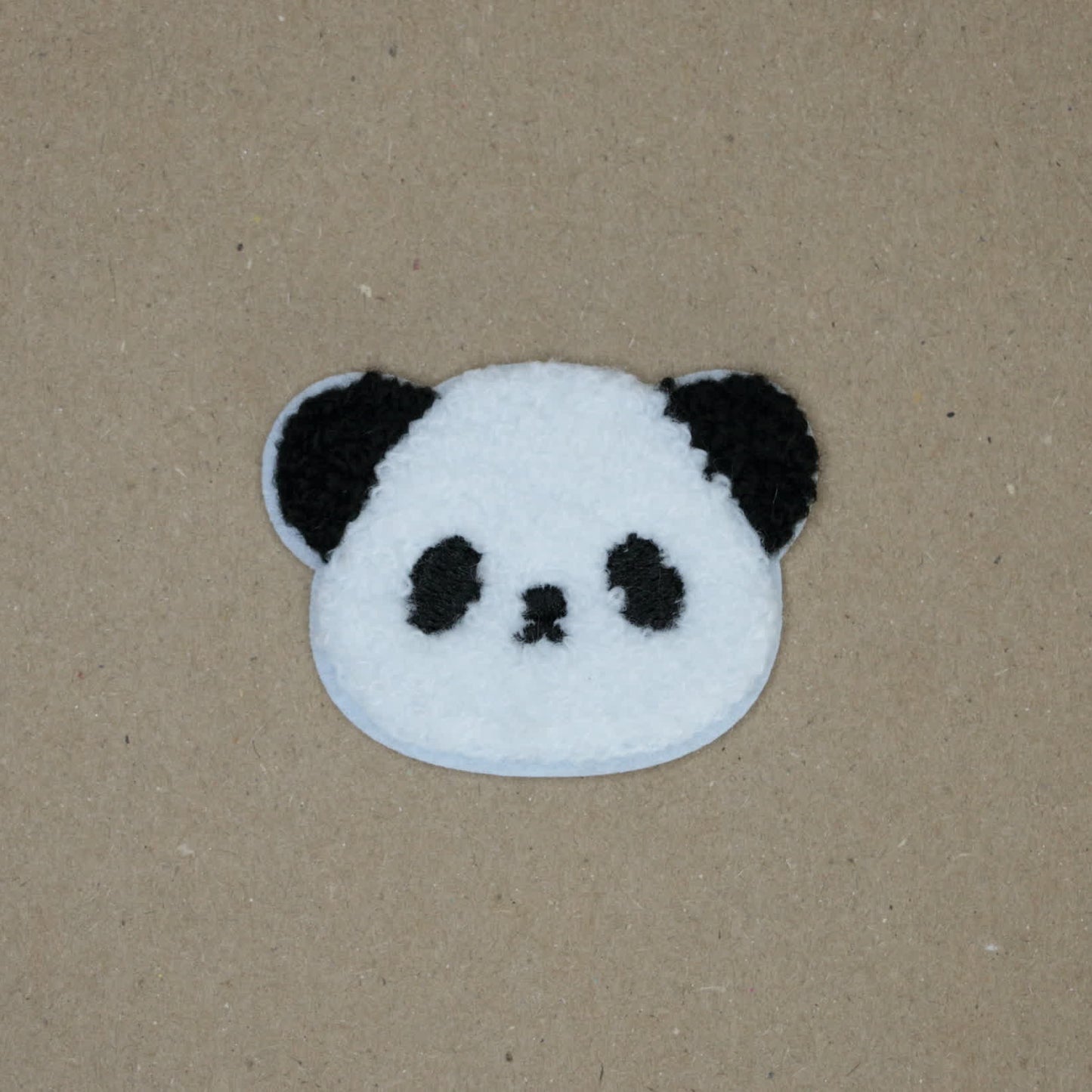 Cute Panda Embroidered Iron-On Patches 2pk