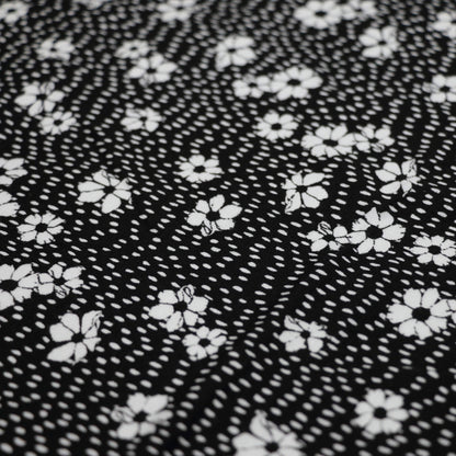Daisy Drift Cotton Jersey per/metre