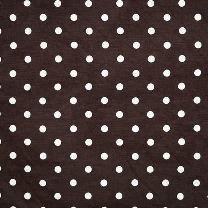 Dark Brown Polka Dot Jersey 1m