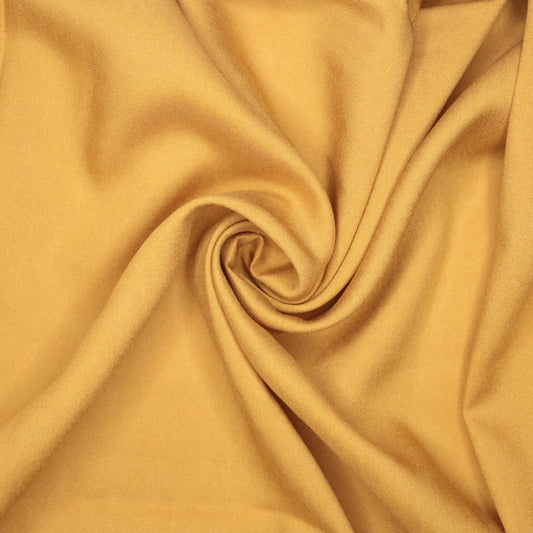 Deep Mustard Viscose 1m