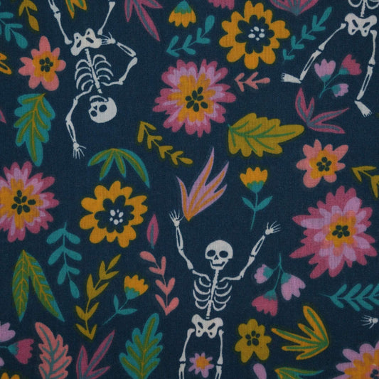 Denim Drop Dead Gorgeous Polycotton per/metre
