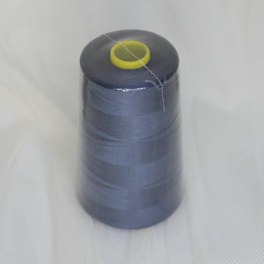 Denim Blue Spun Polyester Sewing Thread 120s 5000 Yard Cone