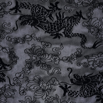 Dragon Flock Stretch Mesh 1m