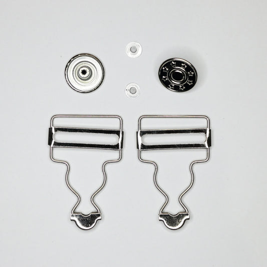 Dungaree Clips & Jeans Buttons Pair