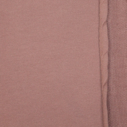Dusky Pink Loopback Jersey per/metre