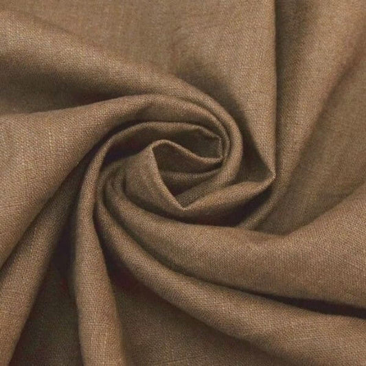 Fawn Linen Mix per/metre