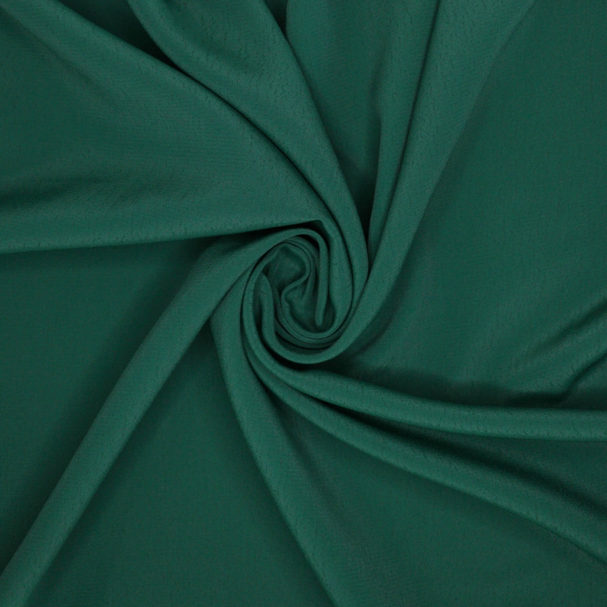 Forest Green Marocain Crepe per/metre