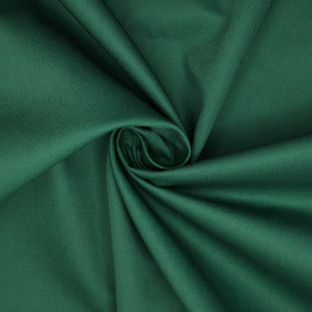 Green Cotton Blend Twill per/metre