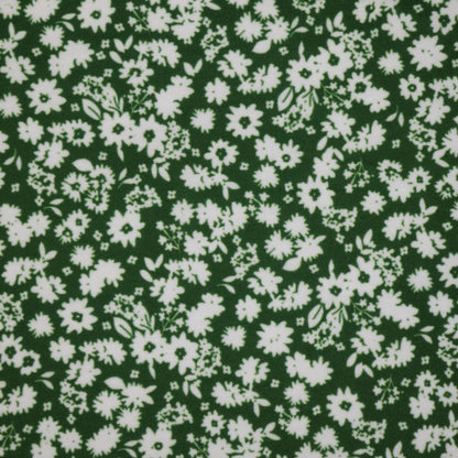 Green Floral Jersey 1m