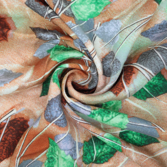 Green Leaf Viscose 1m