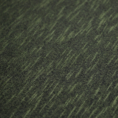 Green Melange Cotton Slub Knit Jersey 1m