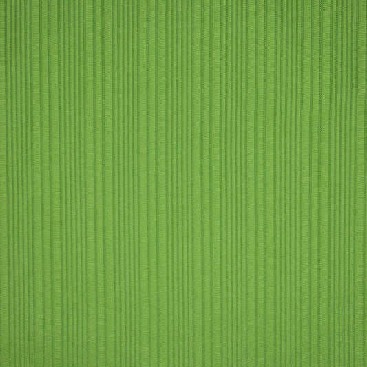 Apple Green Ribbed Jersey 1m