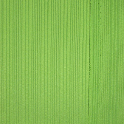 Apple Green Ribbed Jersey 1m