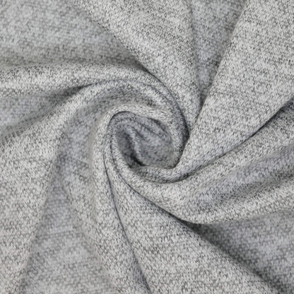 Grey Speckled Knit Jersey 1m