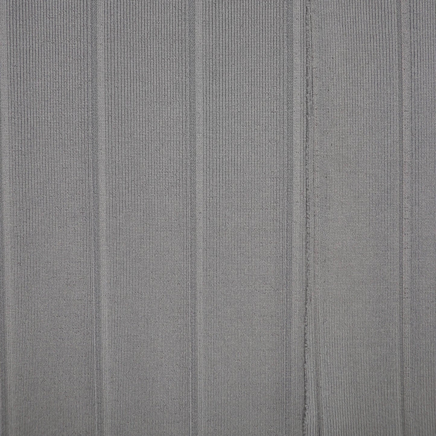 Silver Grey Wide Ribbed Jersey 1m