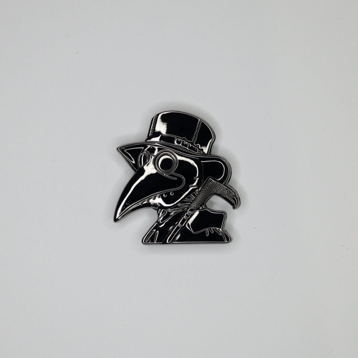 Gunmetal Beak Doctor Magnetic Bag Closure