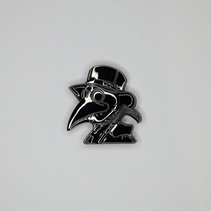 Gunmetal Beak Doctor Magnetic Bag Closure