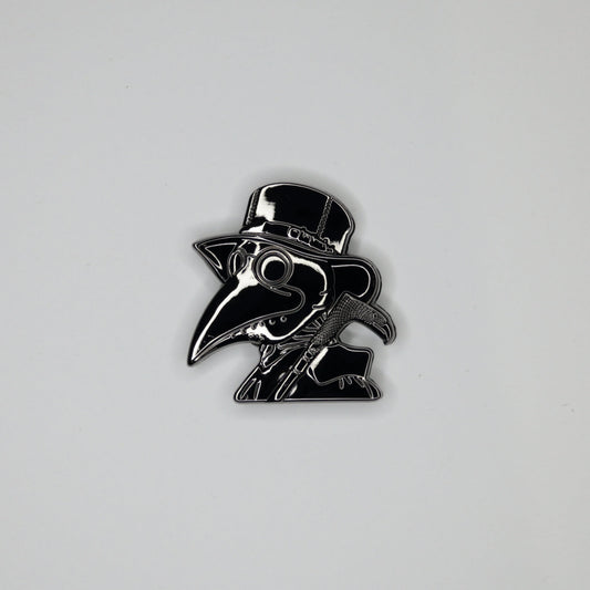 Gunmetal Beak Doctor Magnetic Bag Closure