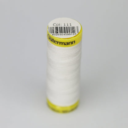 Ivory White Gutermann Maraflex Stretch Thread (Col 111) 150m