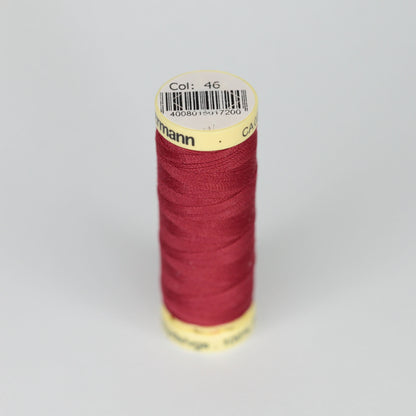 Gütermann Red (Col 46) Sew-All Polyester Thread 100m