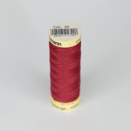 Gütermann Red (Col 46) Sew-All Polyester Thread 100m