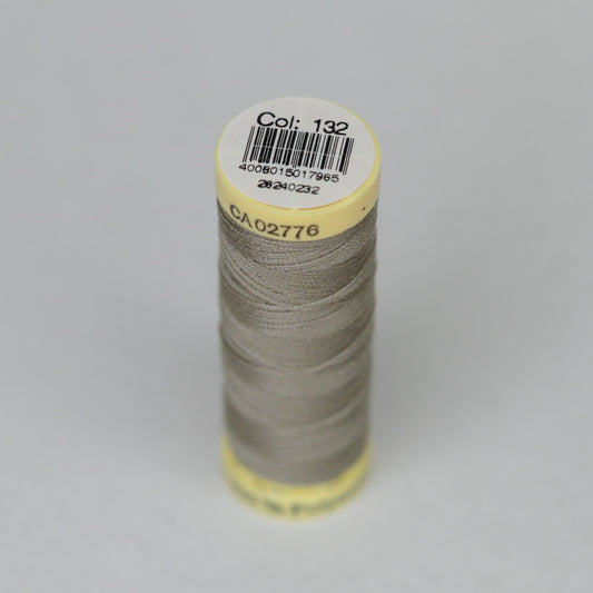 Stone Grey Gutermann Sew-All Polyester Thread (Col 132) 100m