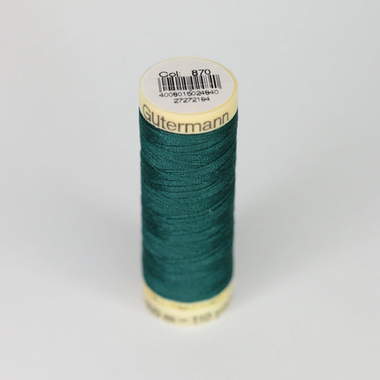 Gütermann Teal (Col 870) Sew-All Polyester Thread 100m