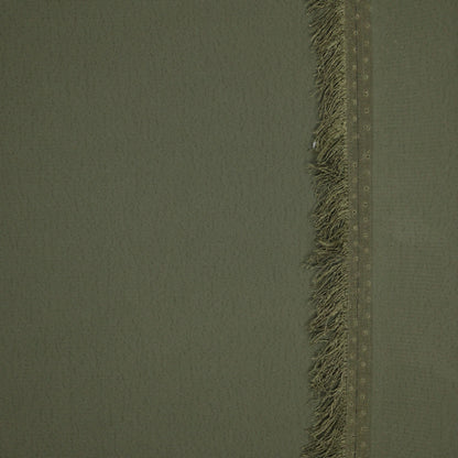 Khaki Marocain Crepe per/metre