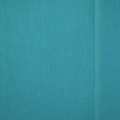 Kingfisher Blue Linen Mix per/metre
