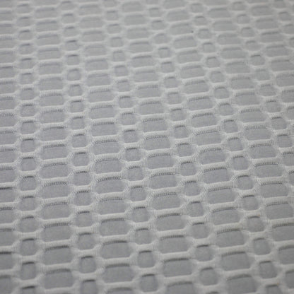 Light Grey Honeycomb Jersey 1m
