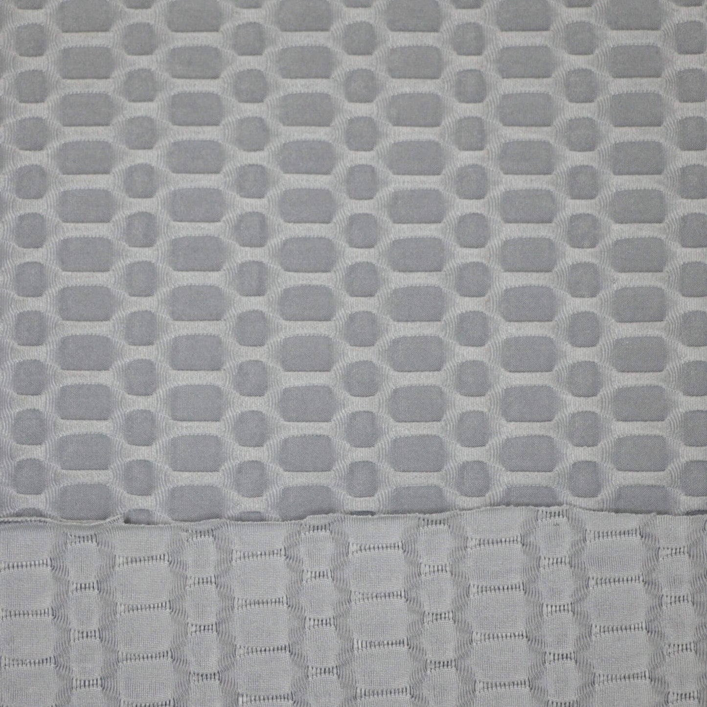 Light Grey Honeycomb Jersey 1m