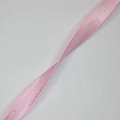 Light Pink Satin Folded Bias-Binding per/metre