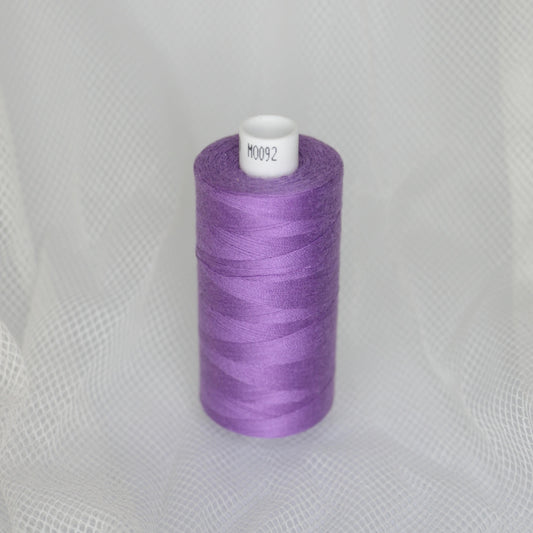 Light Purple (M0092) Spun Polyester 120s Moon Thread 1000yds