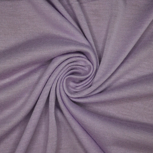 Lilac Cotton Jersey 1m