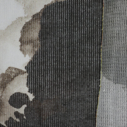 Marble Camo Knit Mesh per/metre