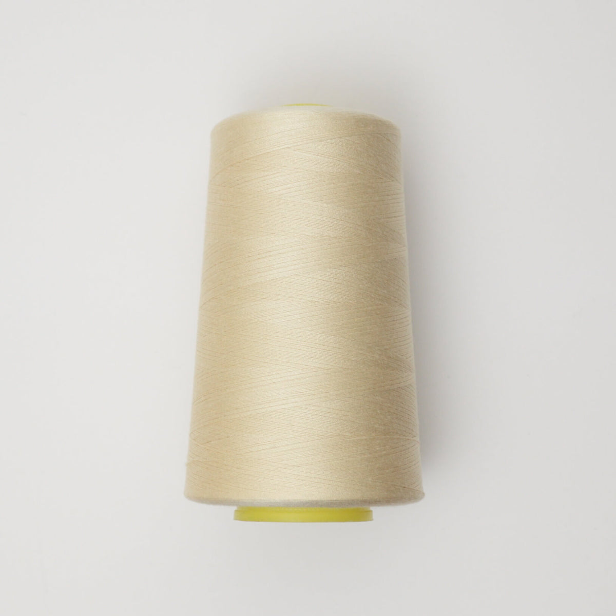 Mid Beige Spun Polyester 120s Machine Sewing Thread 5000 Yard Cone
